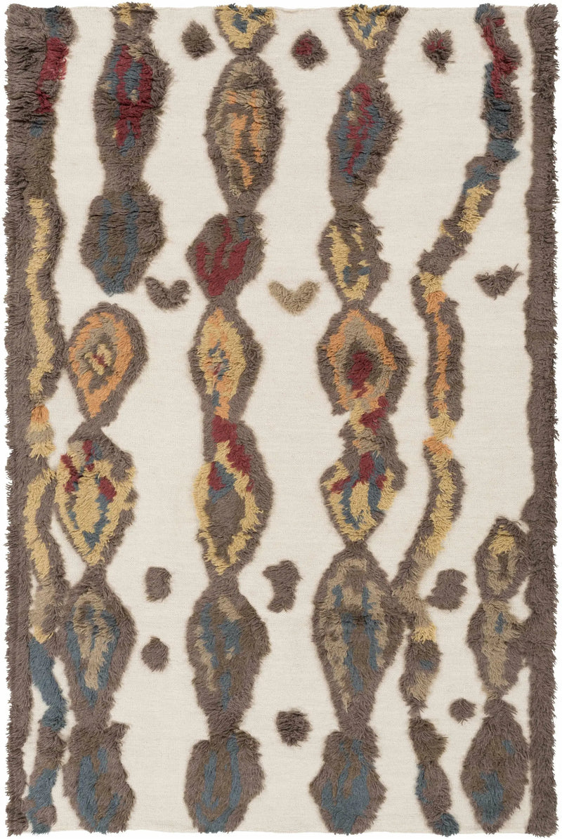 Brown Mustard Nila Carpet - Clearance by Boutique Rugs