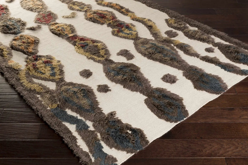 Brown Mustard Nila Carpet - Clearance by Boutique Rugs