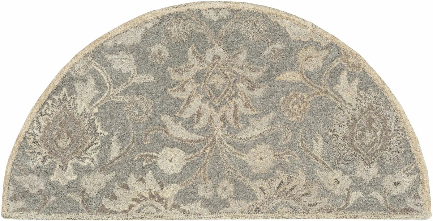 Conesus 1195 Hand Tufted Ivory & Taupe Wool Rug by Boutique Rugs