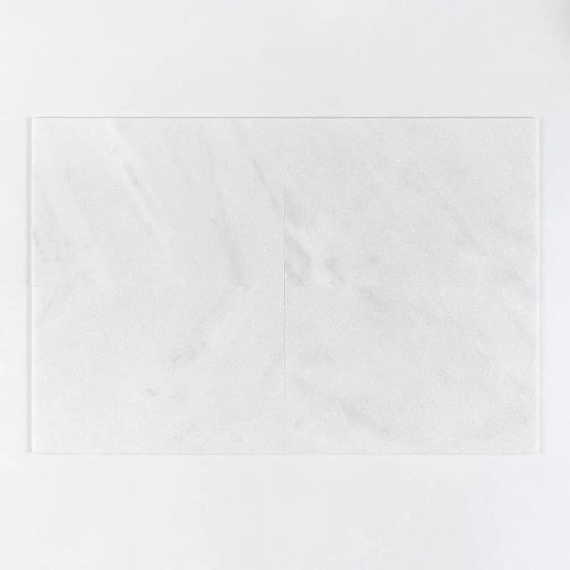 Fantasia Blanca Fine Textured Marble Tiles 16x24 closeup 1