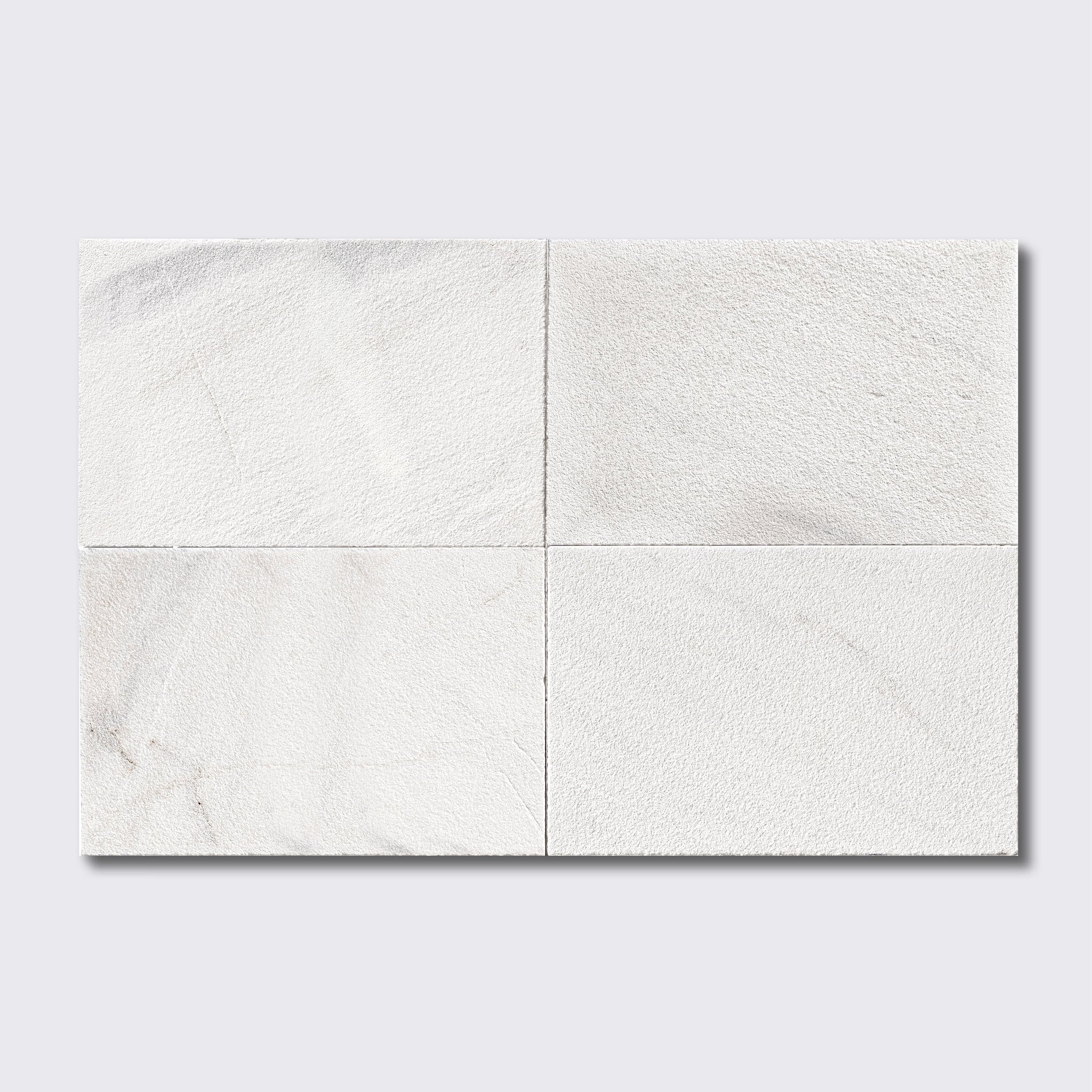 Fantasy White Textura Seal Marble Tiles 16x24 Marble Textura Seal 16x24 Tiles