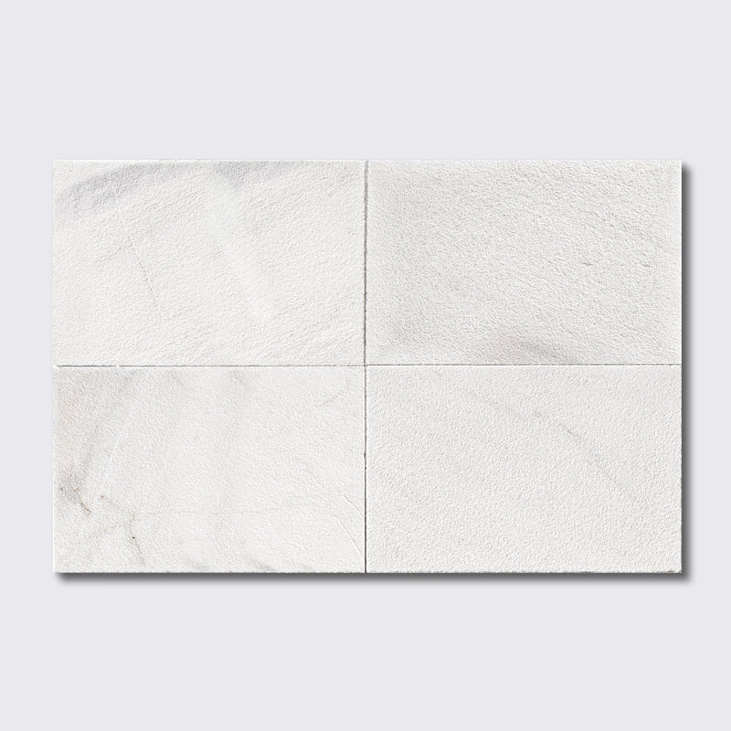 Fantasy White Textura Seal Marble Tiles 16x24 Marble Textura Seal 16x24 Tiles