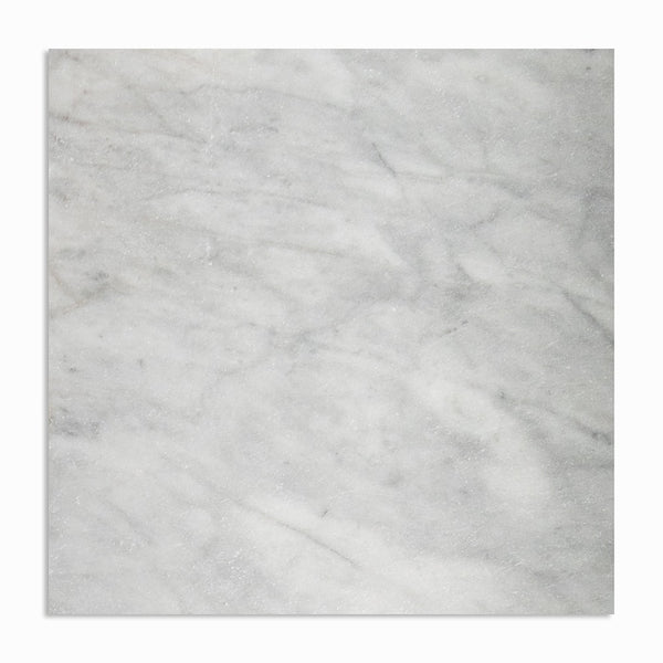 Fantasy White Tumbled Marble Pavers 16x16