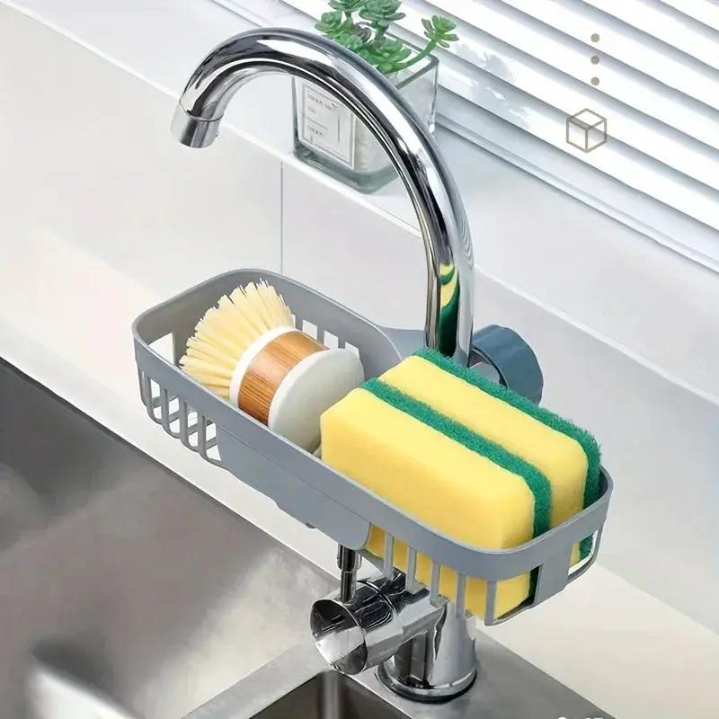 Faucet Caddy - Plastic Sink Holder by House Of Avana