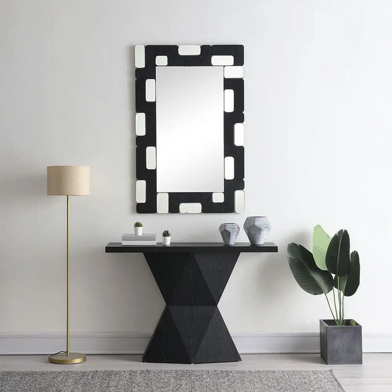 Dara - Accent Mirror - Black by Unique Piece Furniture