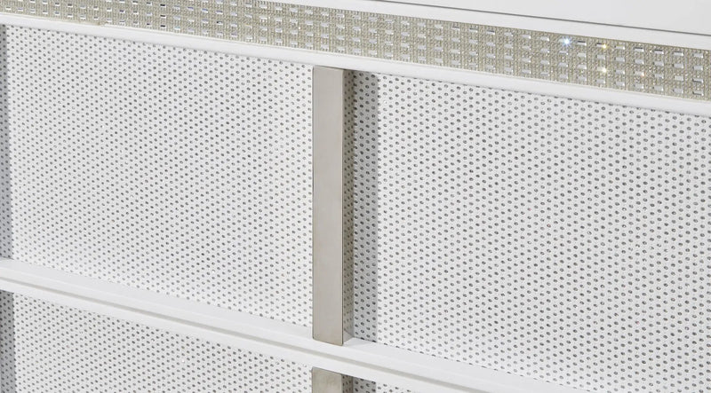 Chalanna - Dresser And Mirror - White by Unique Piece Furniture