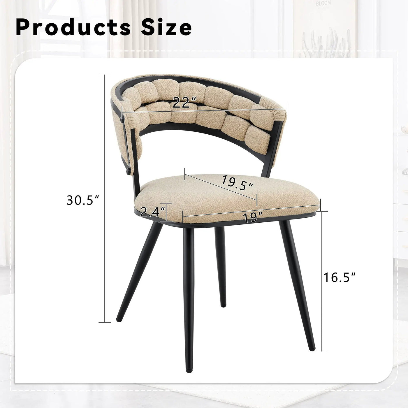 Dining Chairs For Dining Room & Kitchen (Set of 2) by HouseOfZazla
