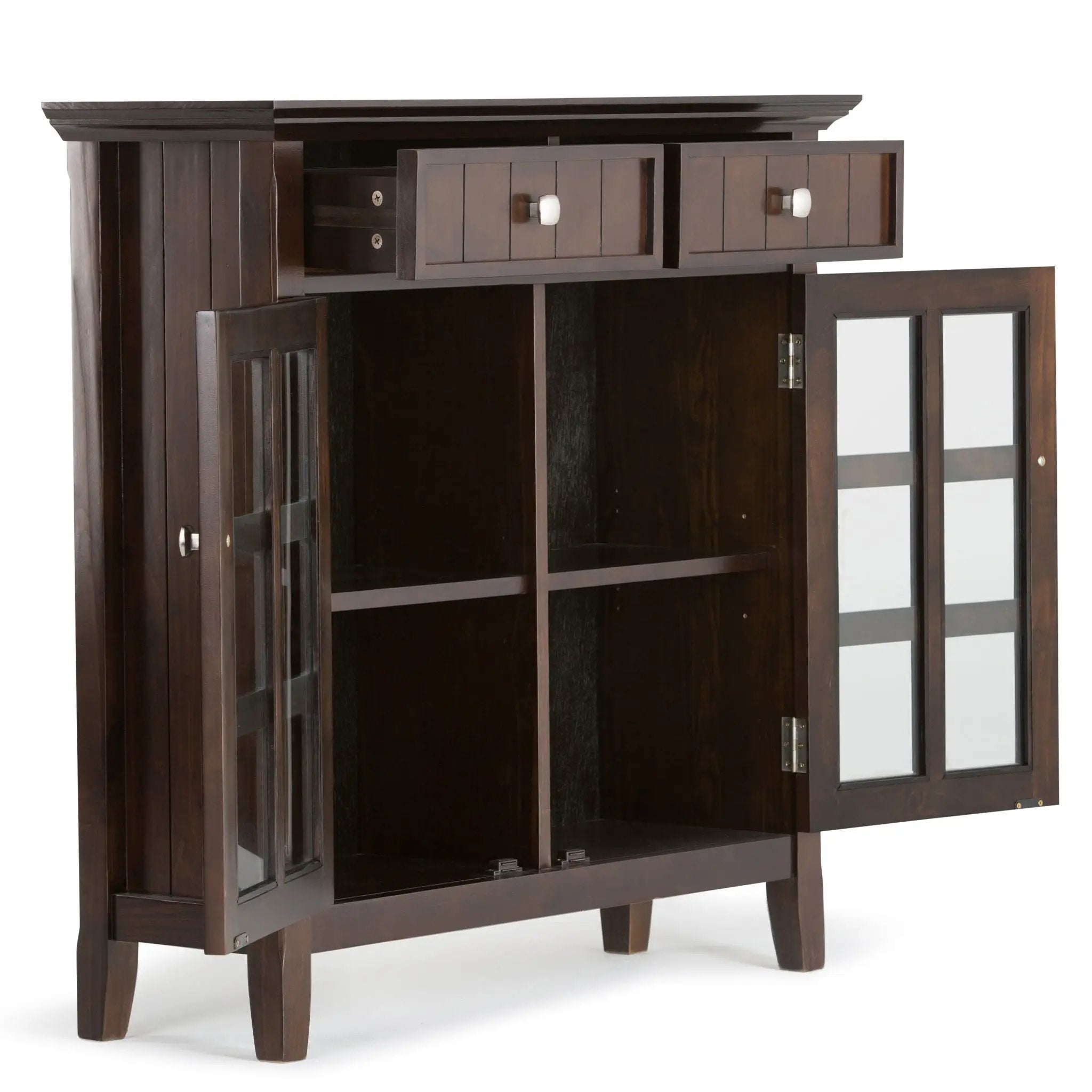 Acadian - Entryway Storage Cabinet - Brunette Brown by HouseOfZazla