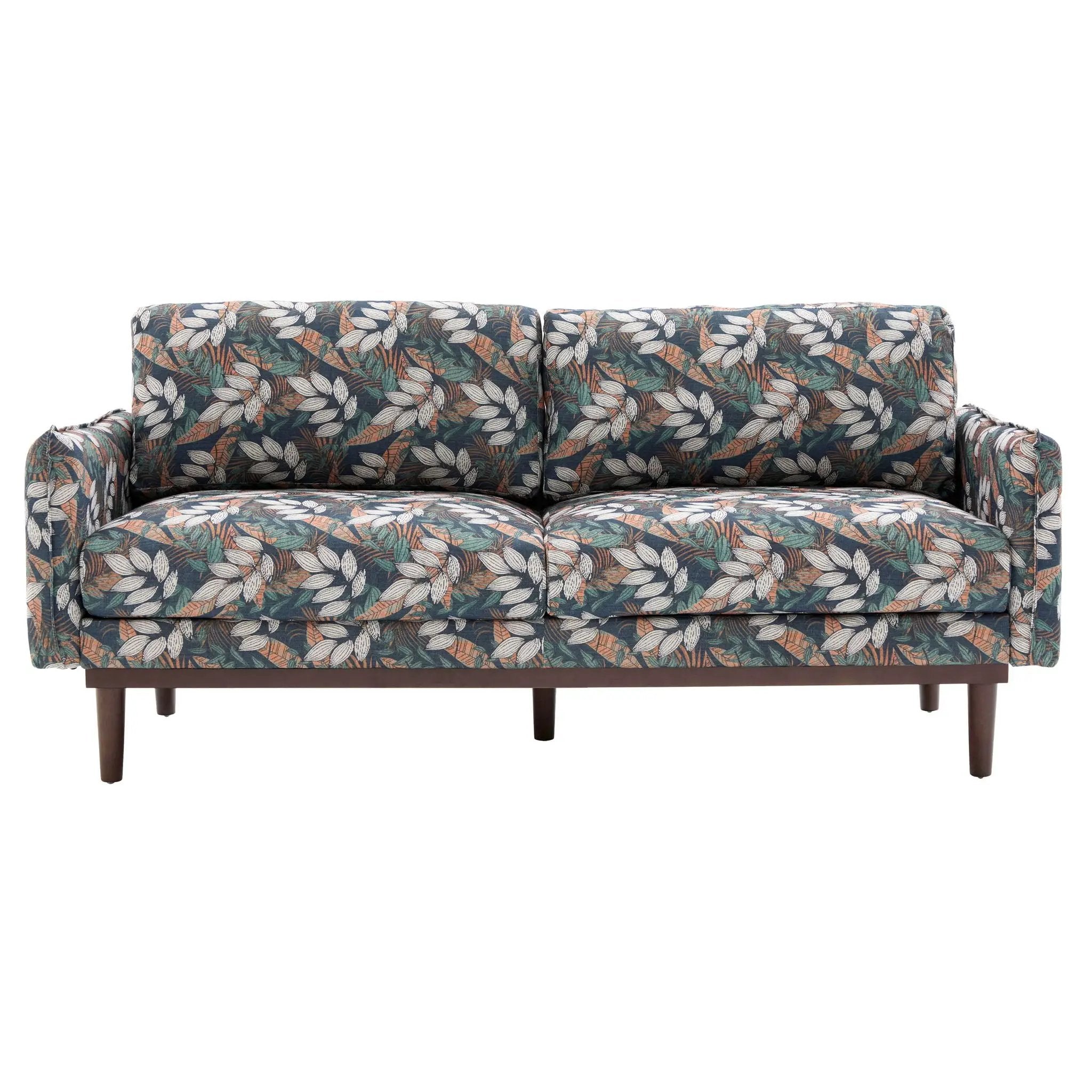 2 Seater Loveseat Sofa With Spacious Seating Area by Unique Piece Furniture