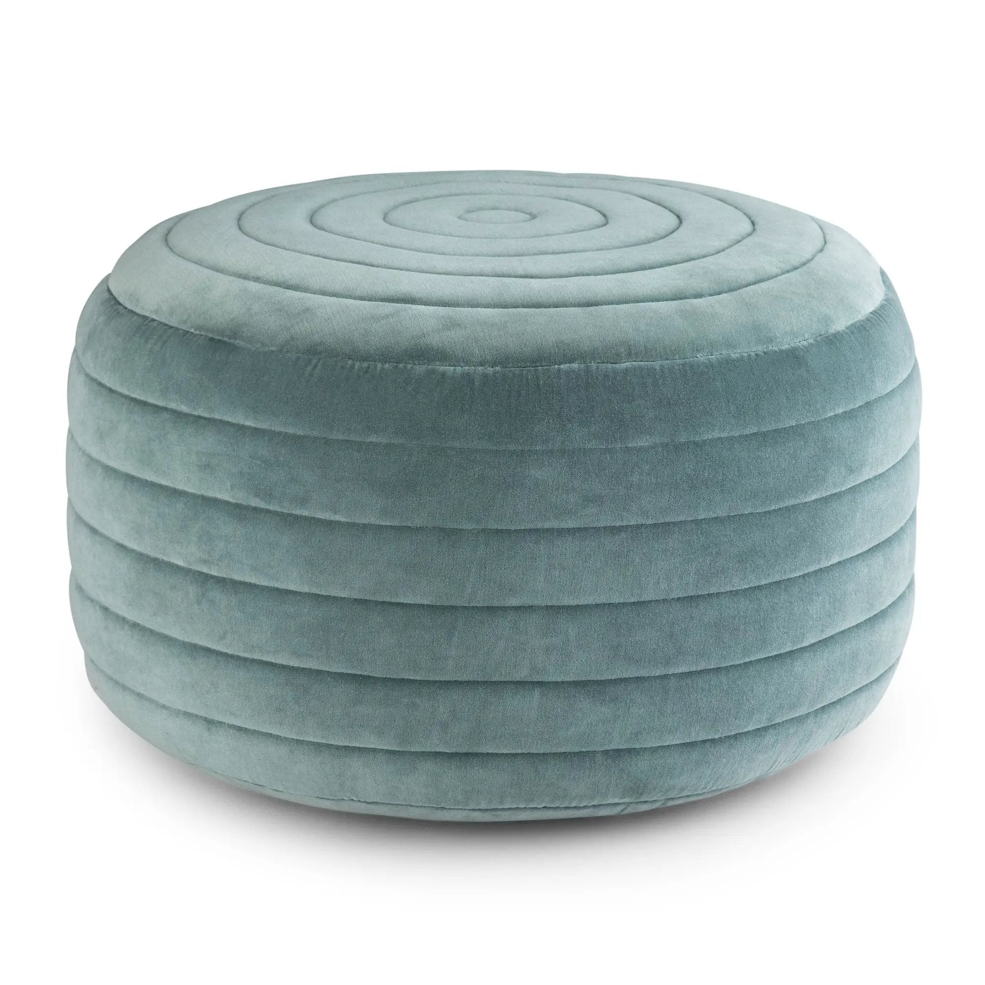 Vivienne - Upholstered Round Pouf by Unique Piece Furniture
