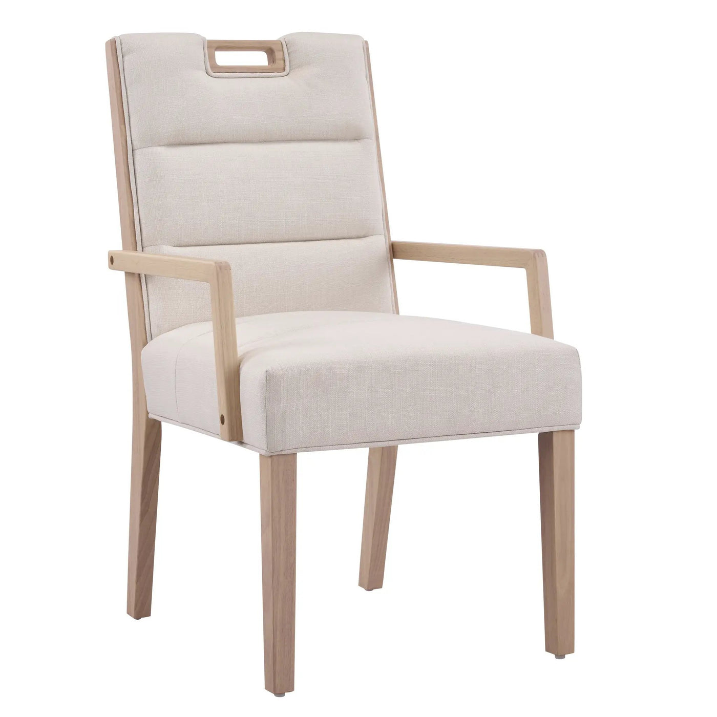 Upholstered Dining Chairs with Armrests by HouseOfZazla