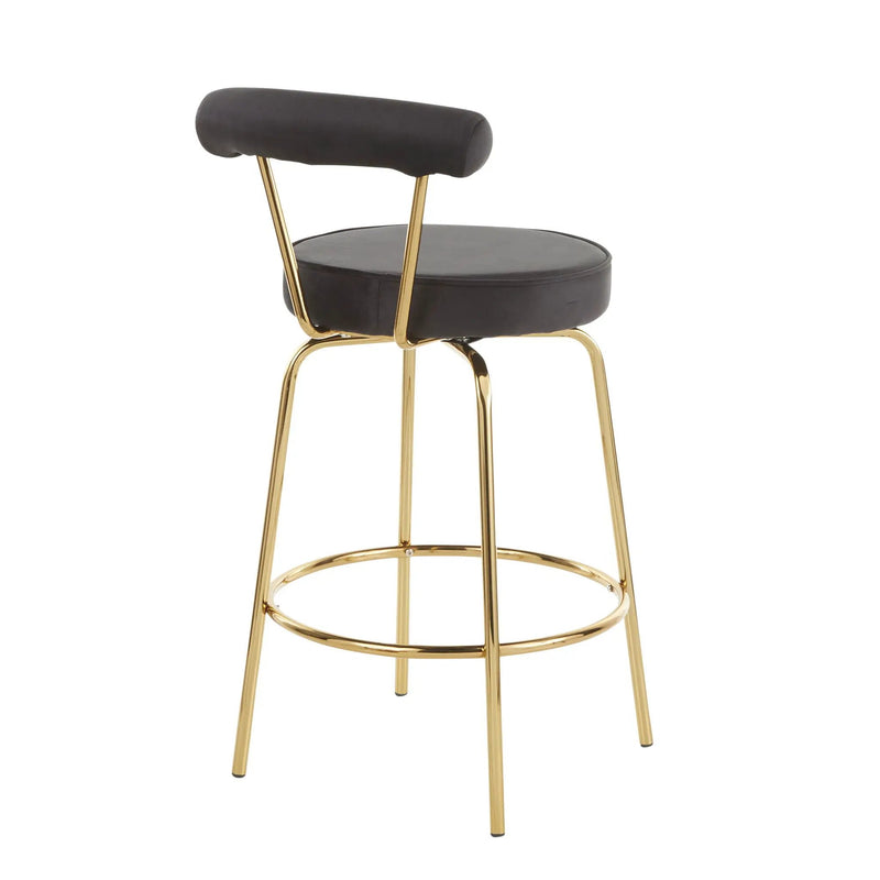 Rhonda - Glam Counter Stool (Set of 2) by Unique Piece Furniture