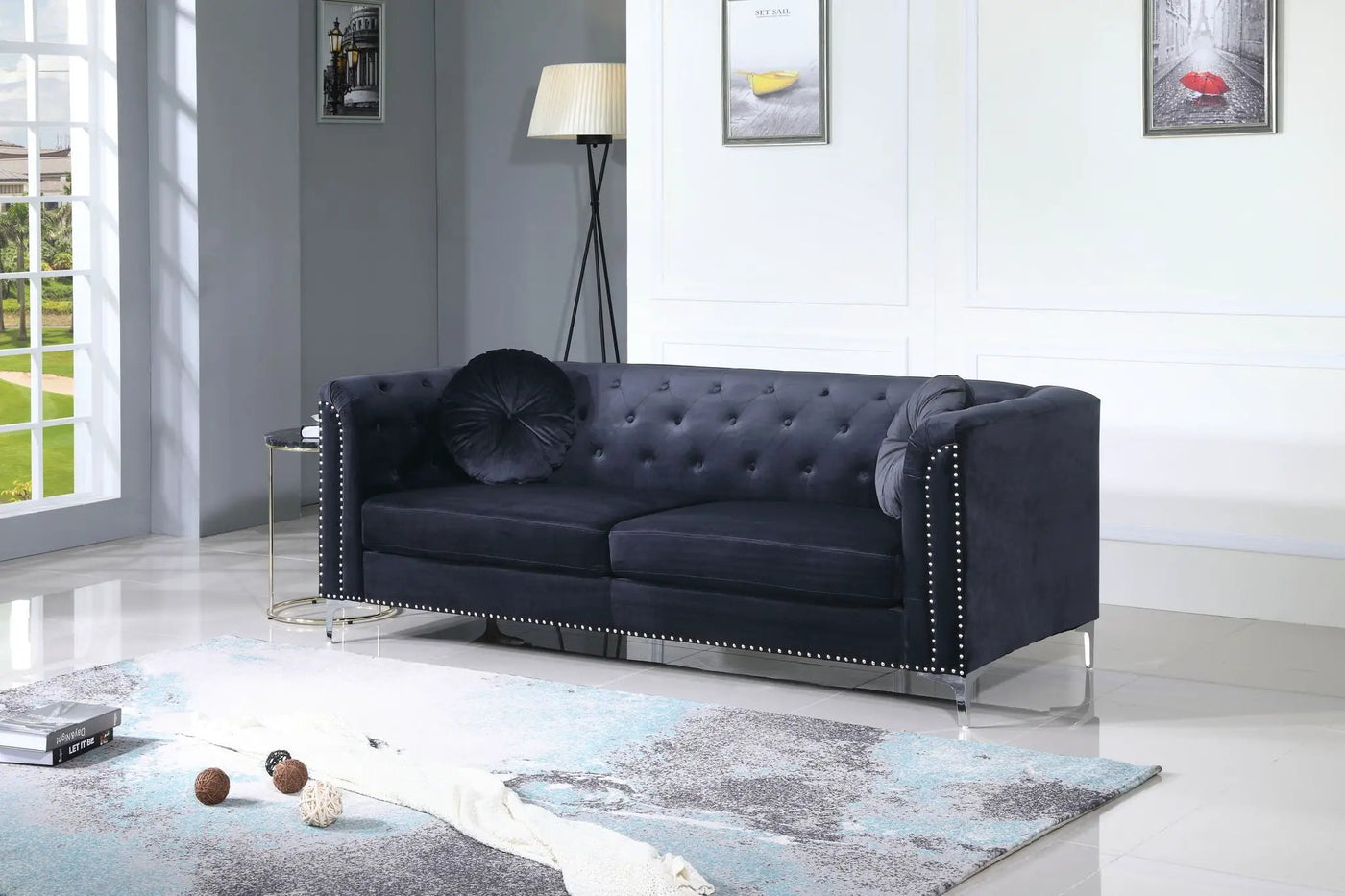 Pompano - Elegant Contemporary Sofa by HouseOfZazla