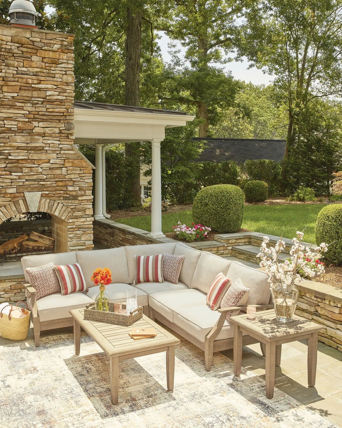 Clare View - Outdoor Sectional by Unique Piece Furniture