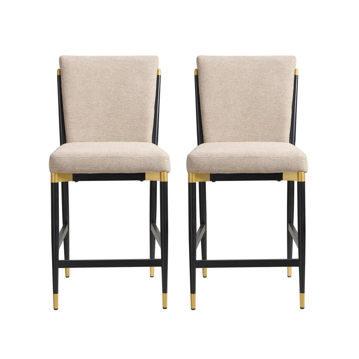 Modern Armless Counter Stool - Set of 2 by HouseOfZazla