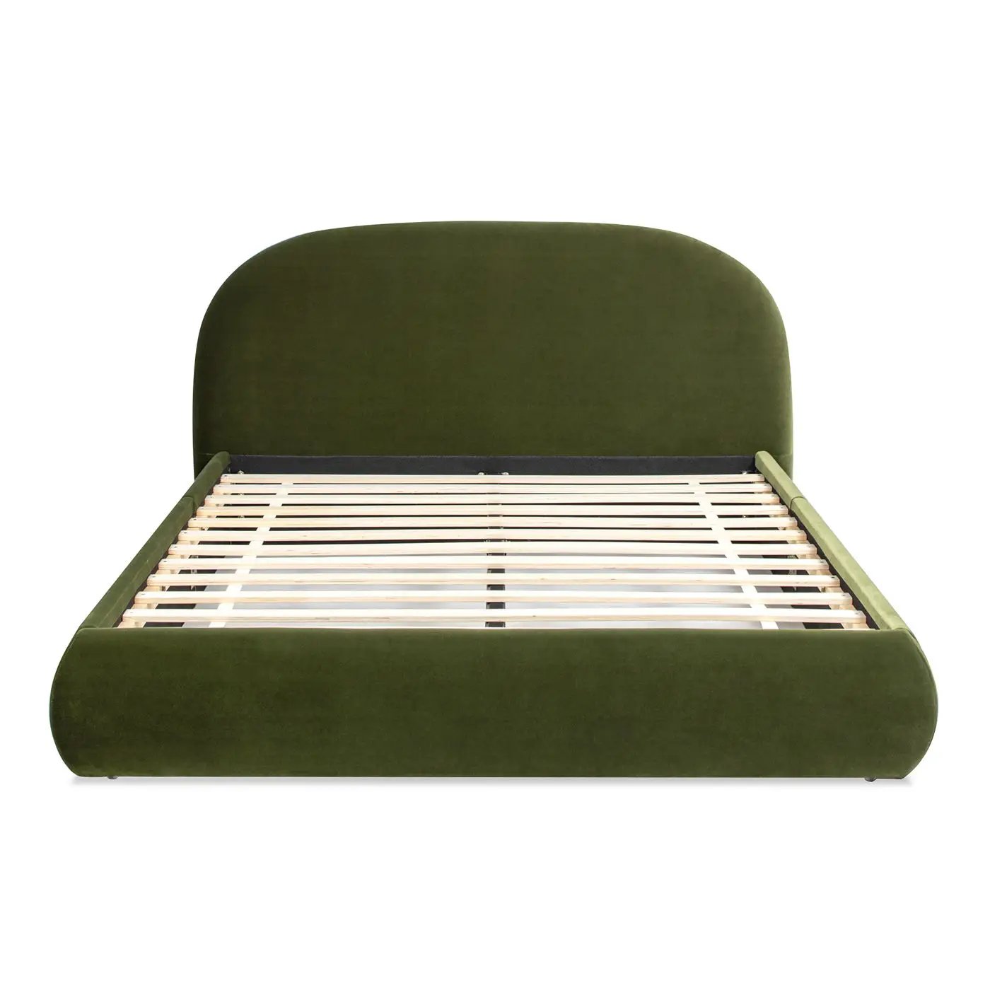 Archie Puffy Grounded - Upholstered Platform Bed by Unique Piece Furniture