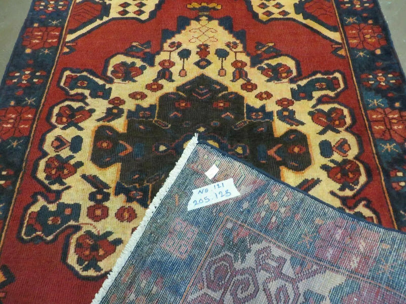 4' X 7' Antique 1920 Handmade Turkish Wool Rug Veg Dye Nice by Jewel Rugs