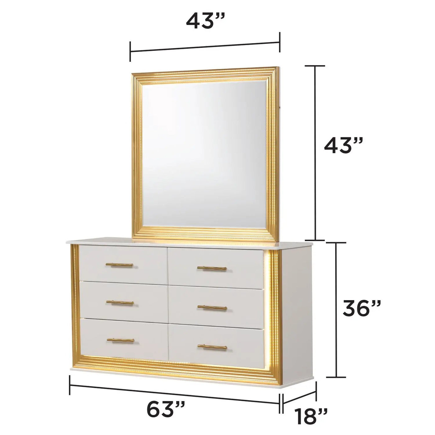 Obsession - Bedroom Set & LED by HouseOfZazla