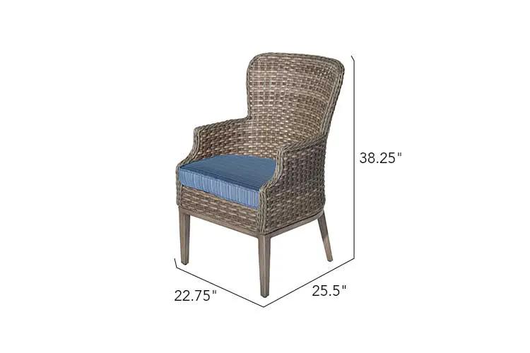 Tenaya 5-Piece Wicker Dining Set by Outdoor-USA®