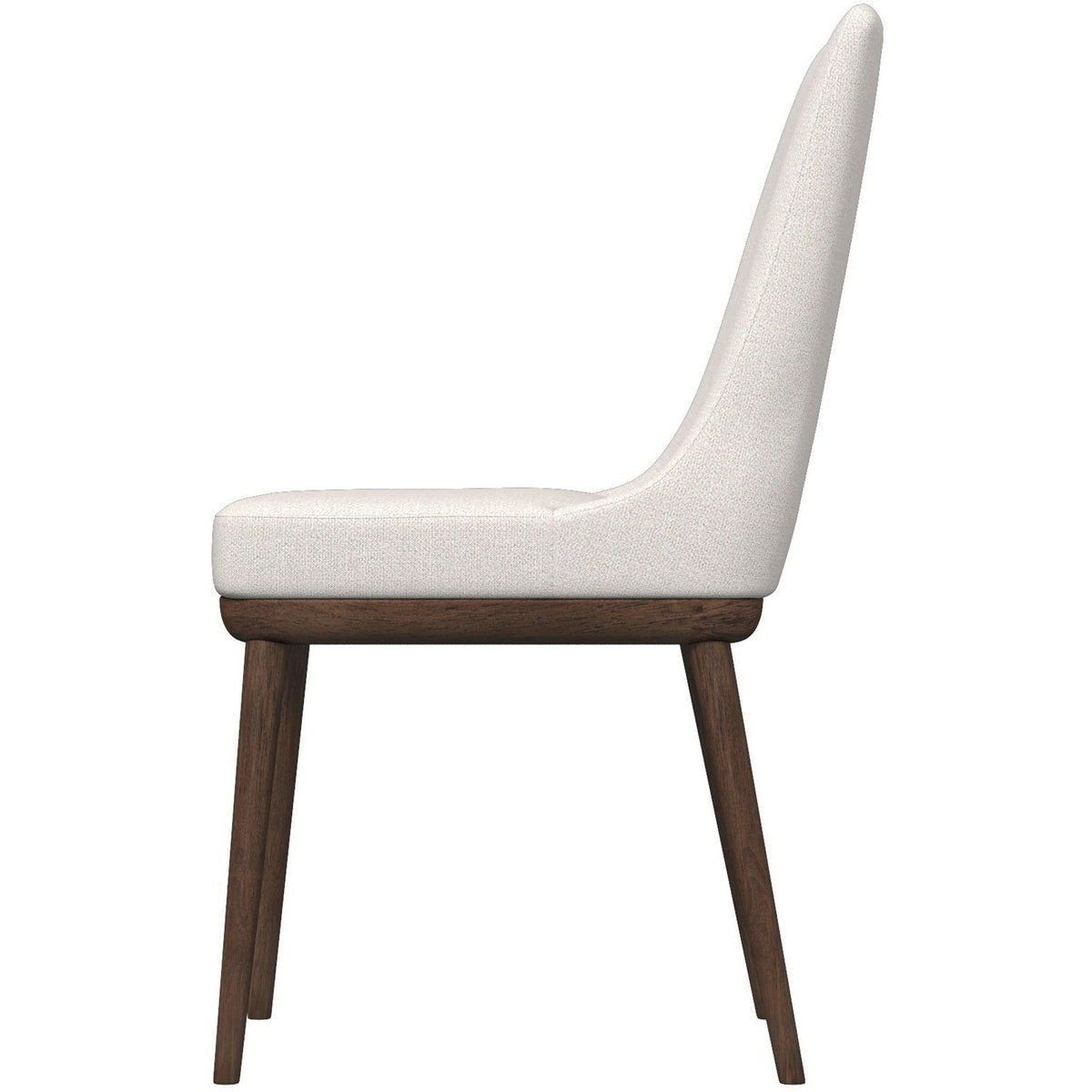 Mid-Century Modern Dining Chair Set of 2 with Solid Wood Frame - Multiple Colors, photo 40 of 40