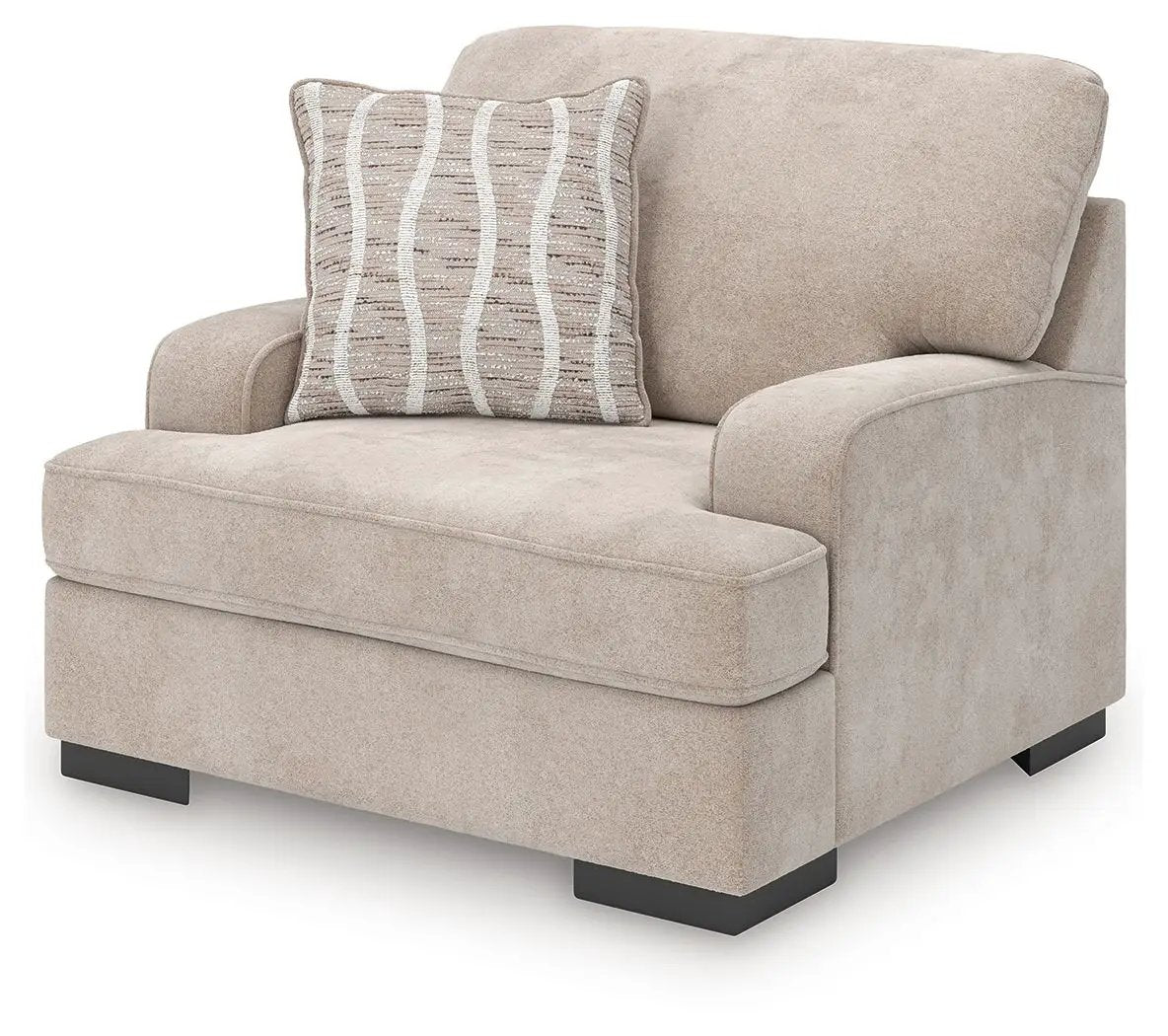 High Profile - Chair and a Half - Taupe by Unique Piece Furniture