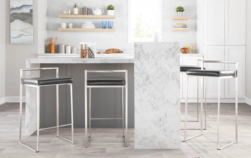 Fuji - Contemporary Stackable Design Barstool by Unique Piece Furniture