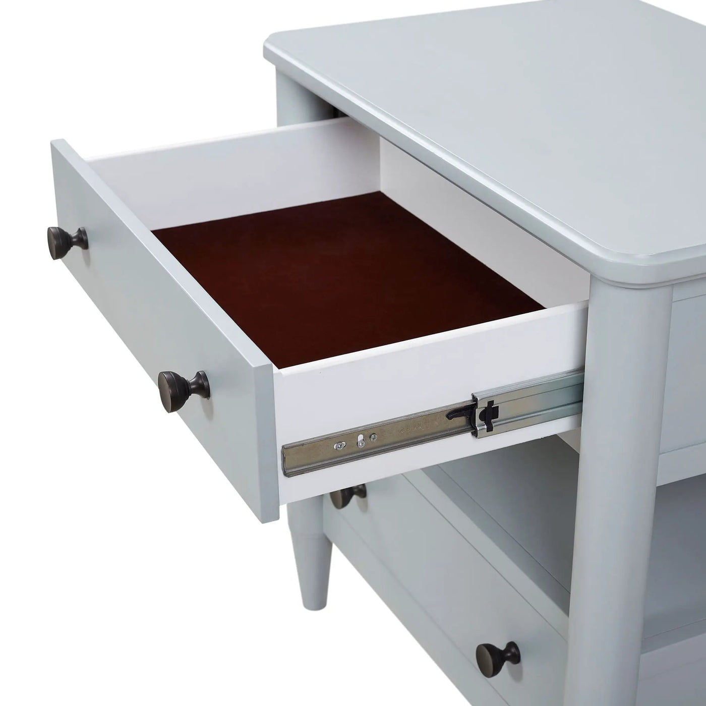 Open Nightstand With 2 Drawers by HouseOfZazla
