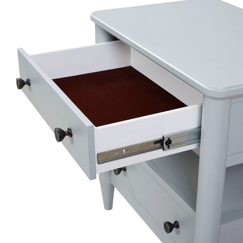 Open Nightstand With 2 Drawers by HouseOfZazla