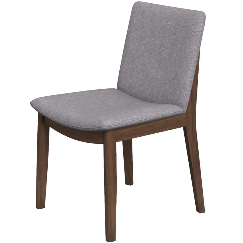 Laura - Mid-Century Modern Solid Wood Dining Chair (Set of 2) by HouseOfZazla
