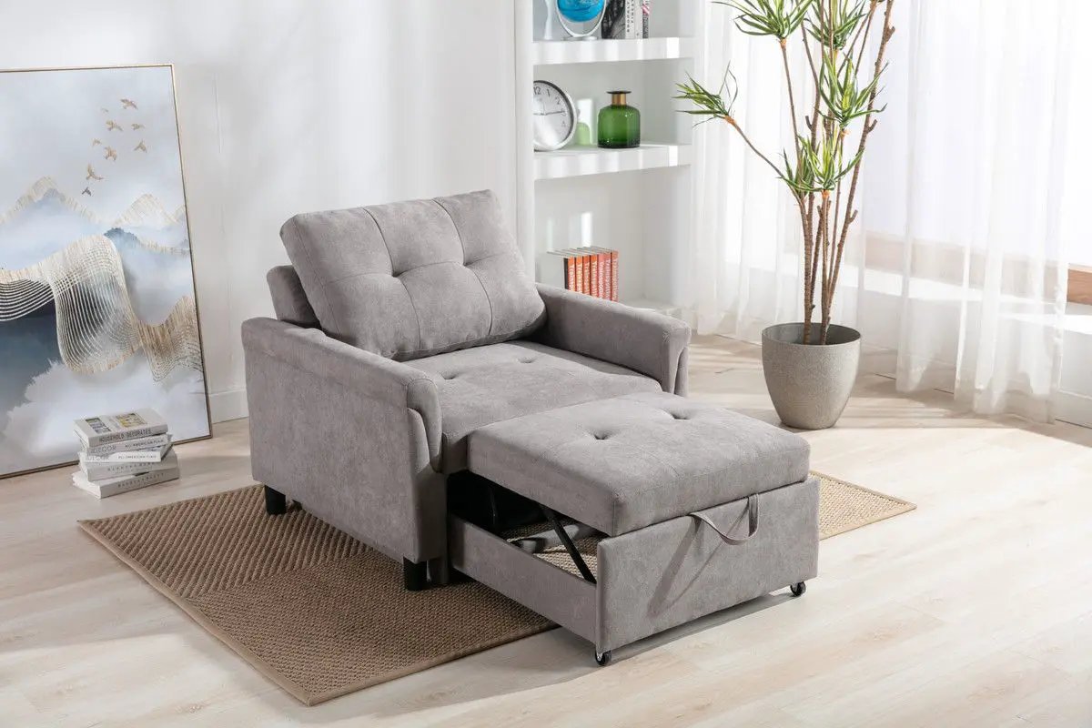 Hannah - Woven Convertible Armchair by Unique Piece Furniture