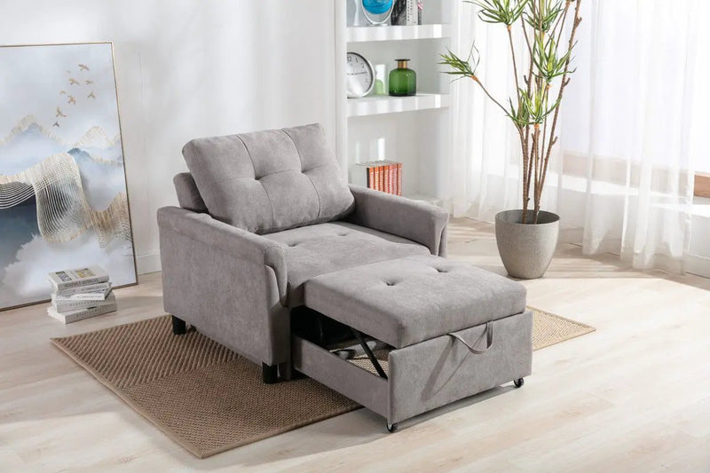 Hannah - Woven Convertible Armchair by Unique Piece Furniture