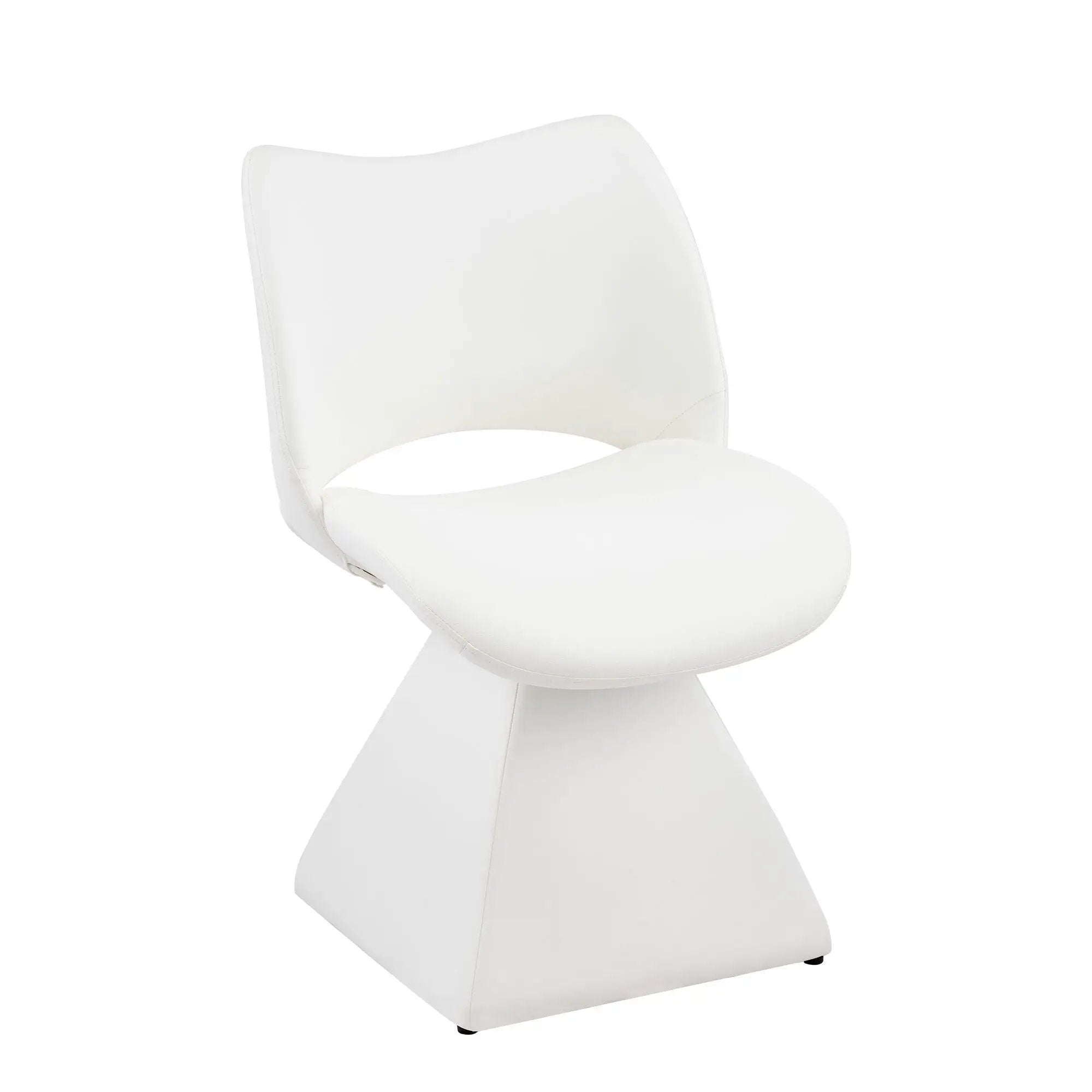 Modern Swivel Dining Chair With High Back by Unique Piece Furniture