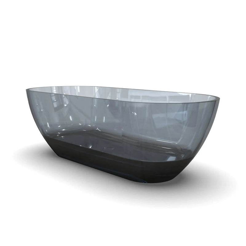 68.9 Inch Translucent Freestanding Bathtub by HouseOfZazla