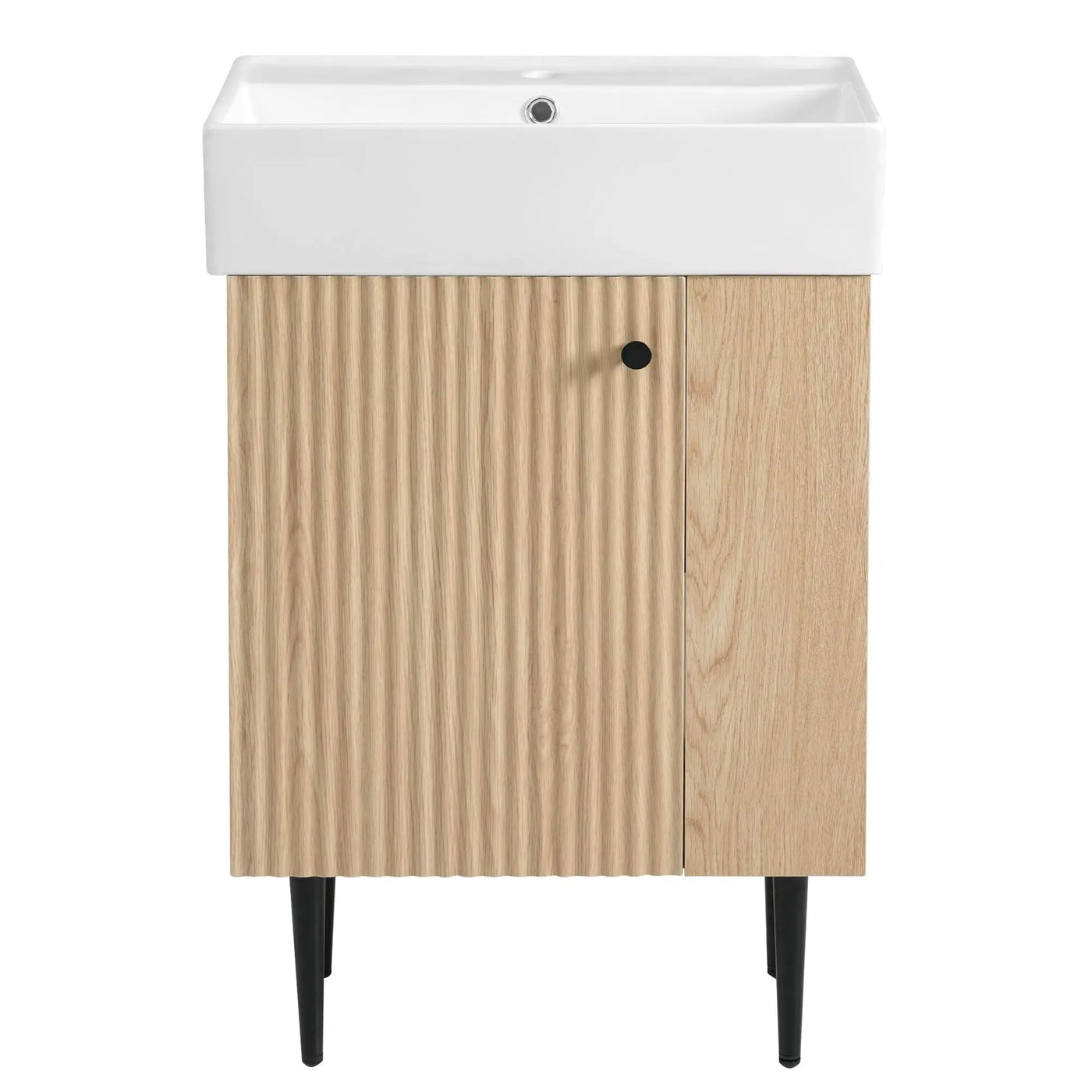 Bathroom Vanity, Combo Cabinet, Bathroom Storage Cabinet, Single Ceramic Sink by Unique Piece Furniture
