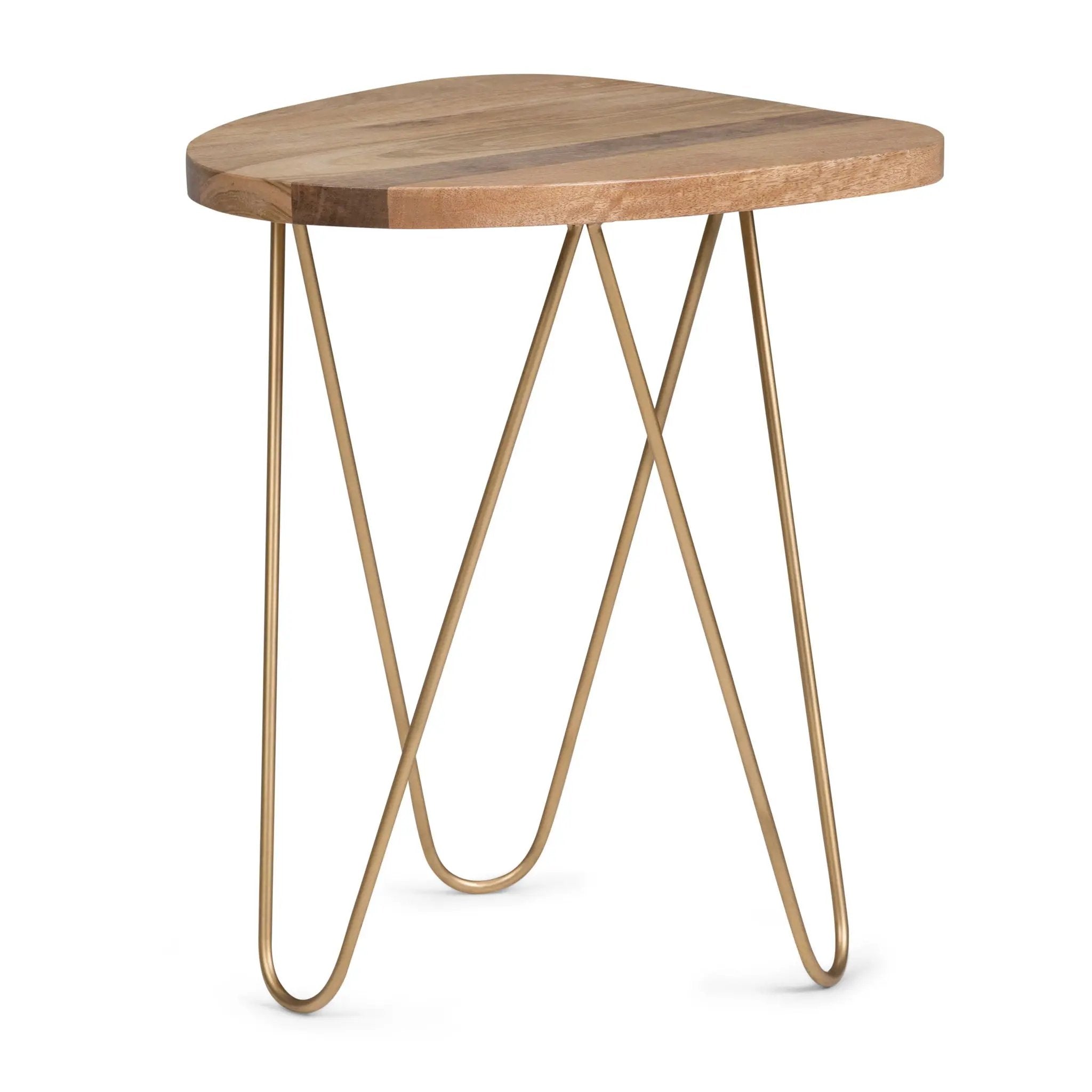 Patrice - Handcrafted Metal And Wood Accent Table by Unique Piece Furniture