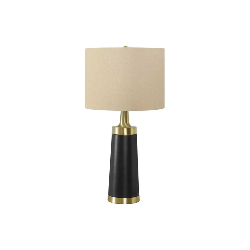 Lighting, Table Lamp, Resin, Contemporary - Black / Cream by Unique Piece Furniture