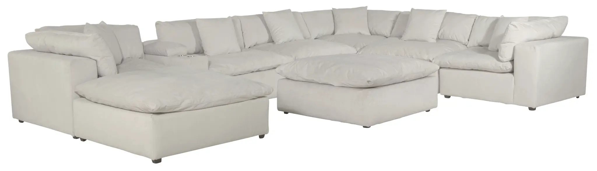 Posh - Modular Sectional And Ottoman by Unique Piece Furniture