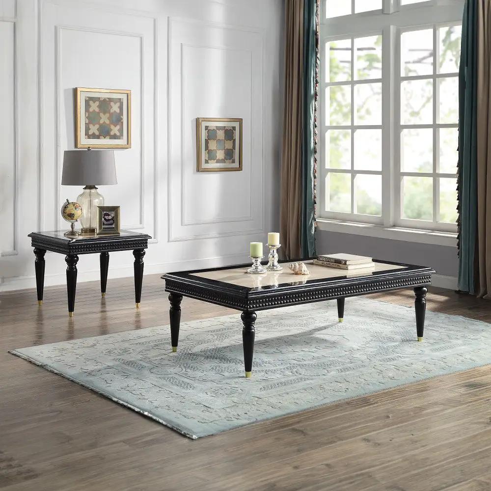 Tayden - Table With Marble Top by Unique Piece Furniture