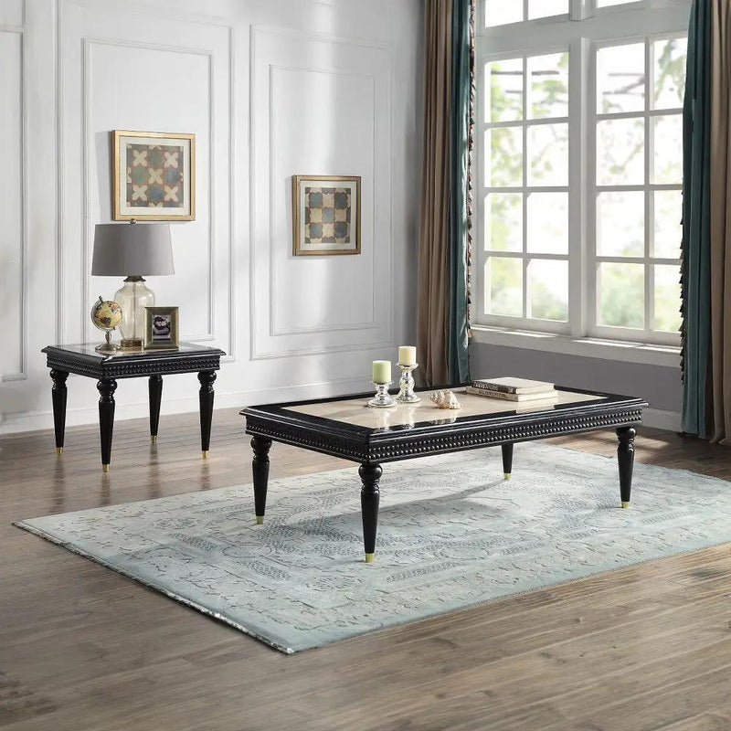 Tayden - Table With Marble Top by Unique Piece Furniture