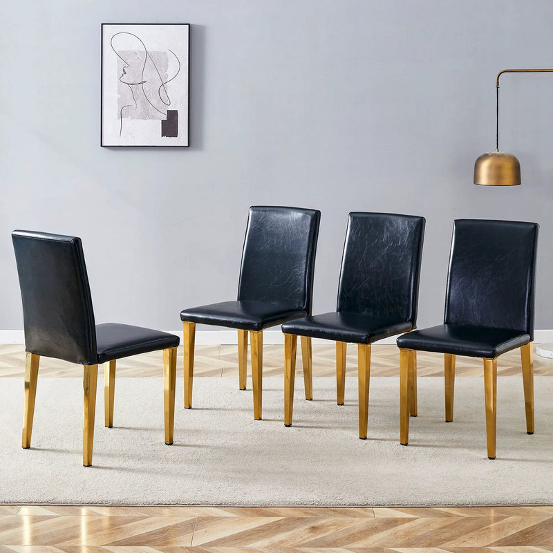 Modern Dining Chairs With Metal Legs by Unique Piece Furniture