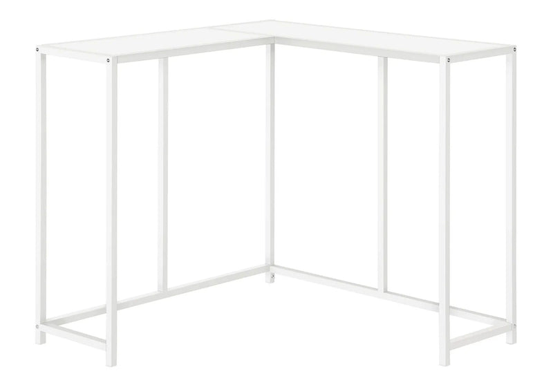Corner Accent Console Table For Entryway, Unique L-Shaped Design by HouseOfZazla
