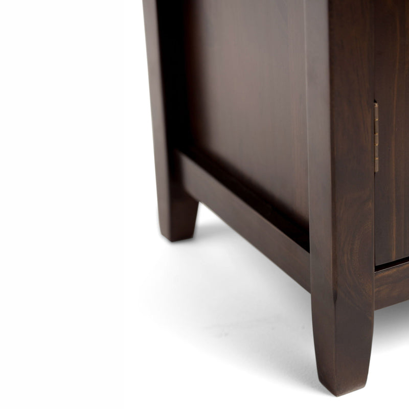 Medium Storage Cabinet with Adjustable Shelves - Mahogany Brown, photo 7 of 7
