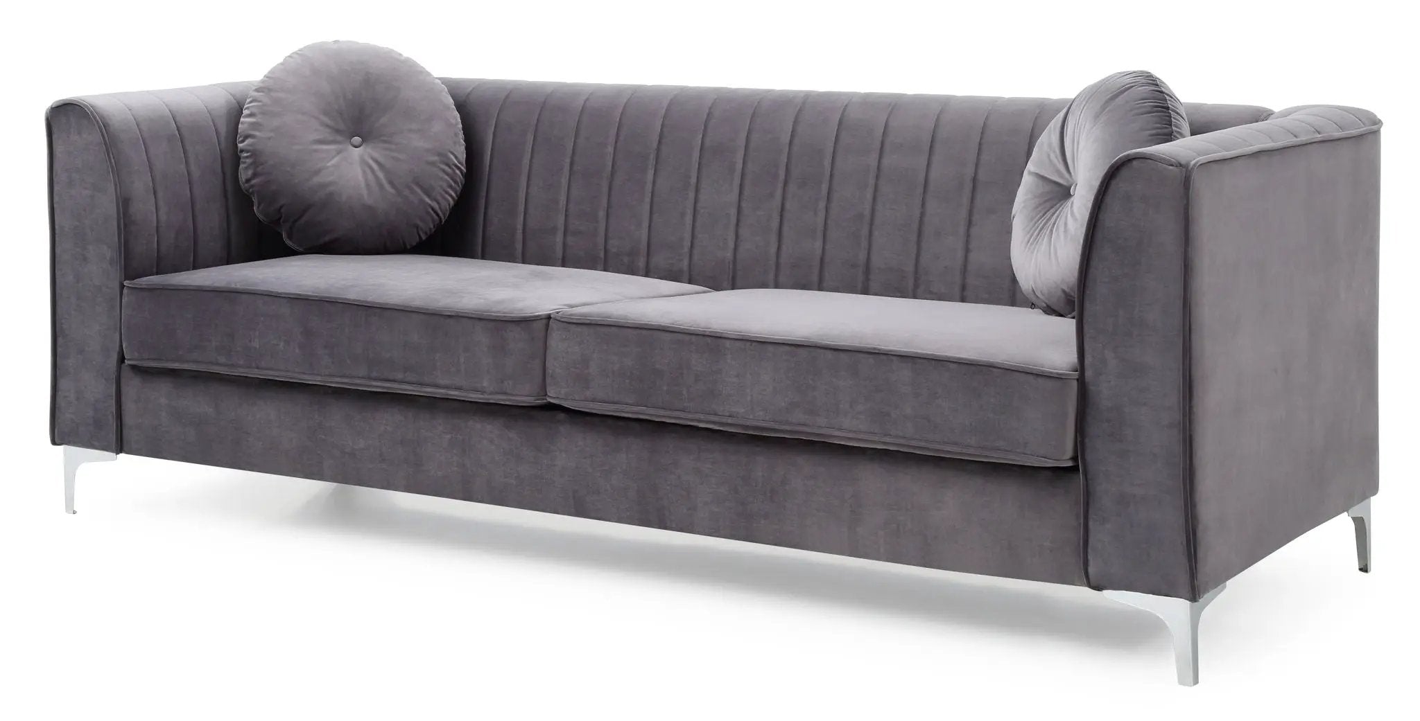 Delray - Micro Suede Sofa by HouseOfZazla