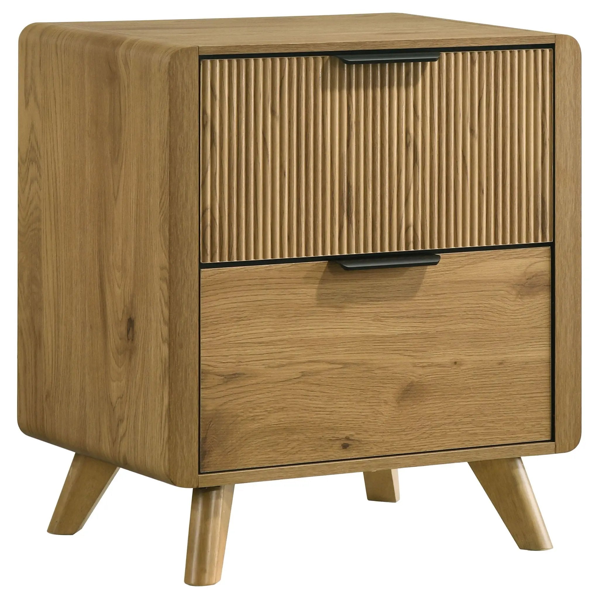 Bennett 5-piece California King Bedroom Set Light Oak by Unique Piece Furniture