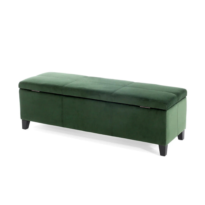 Upholstered Storage Ottoman Bench by HouseOfZazla