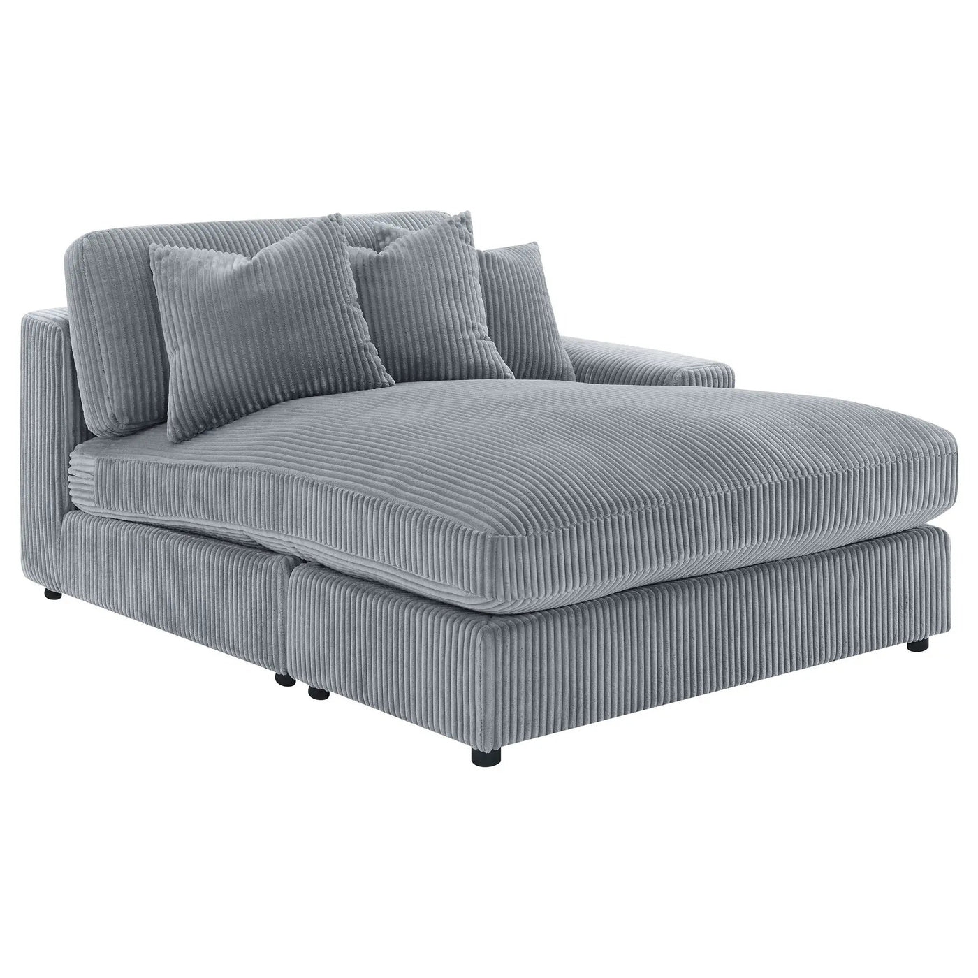 Cassidy - Upholstered Sectional Sofa With Reversible Cushions by HouseOfZazla