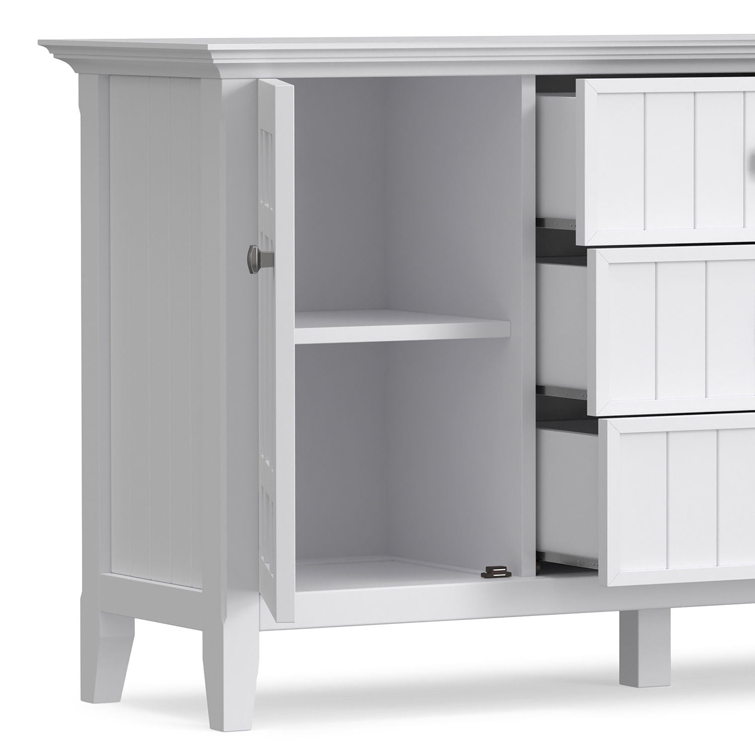 Bedford - Sideboard Buffet - White by HouseOfZazla