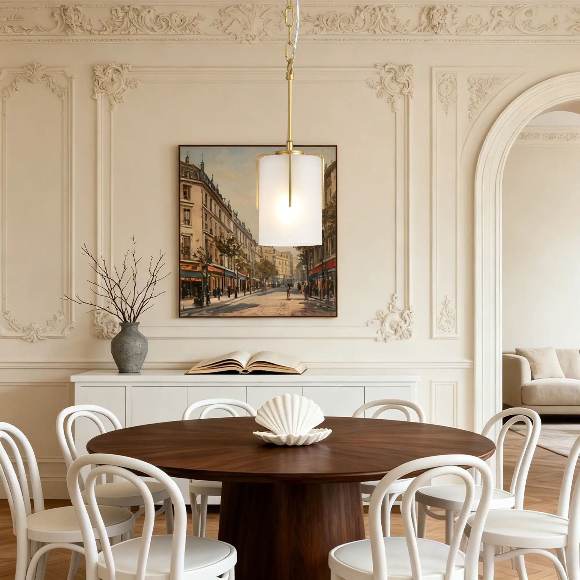 Adjustable Cylindrical Pendant Light by HouseOfZazla