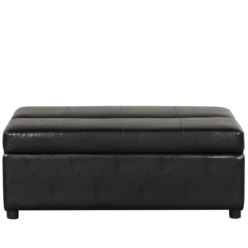 Twin Size Folding Ottoman Sleeper Bed With Mattress Convertible Guest Bed by HouseOfZazla