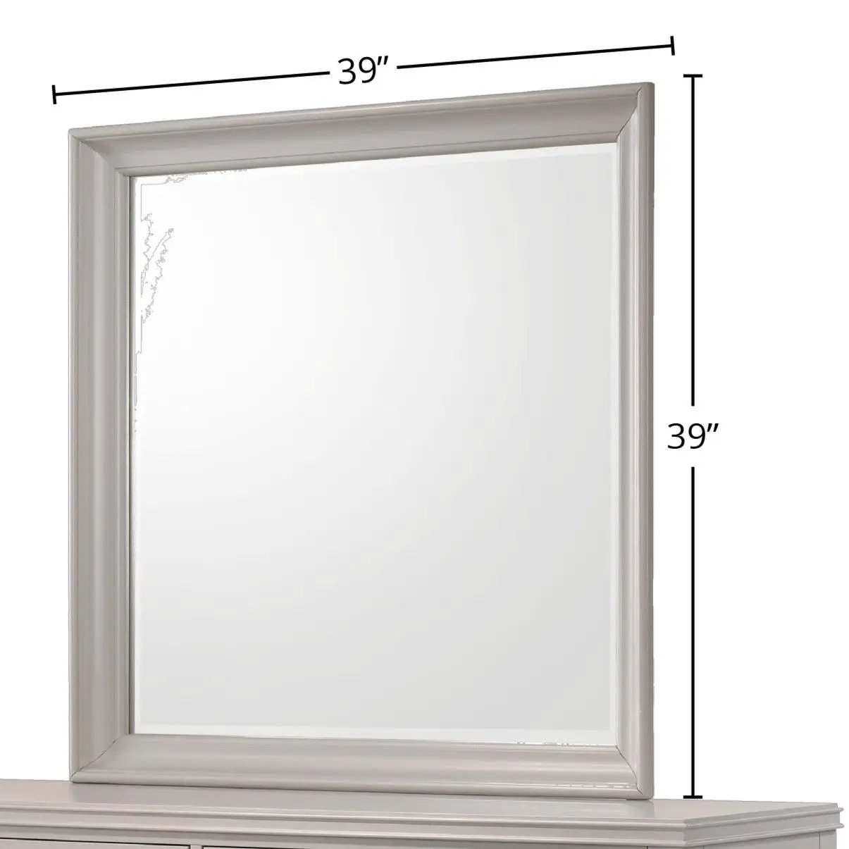 Square Mirror, Stylish Design by HouseOfZazla